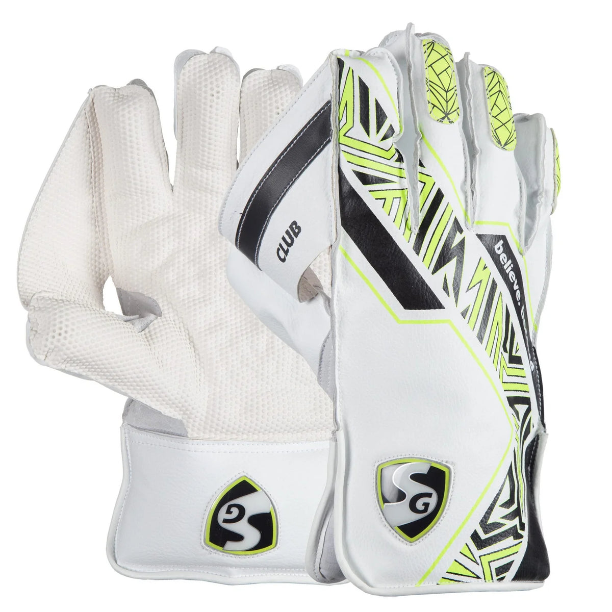 SG Club Wicket Keeping Gloves (Multi-Color) W.K. Gloves